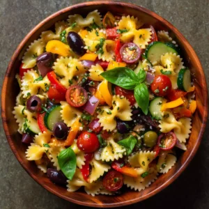 Bow Tie Pasta Salad 