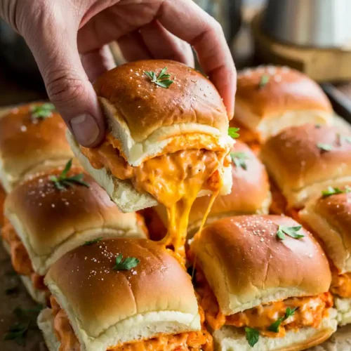 Sheet Pan Buffalo Chicken Sliders: Exclusive Dinner For Fantastic Nights 11 Buffalo Chicken Sliders