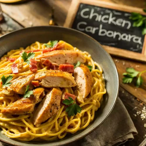 Chicken Carbonara