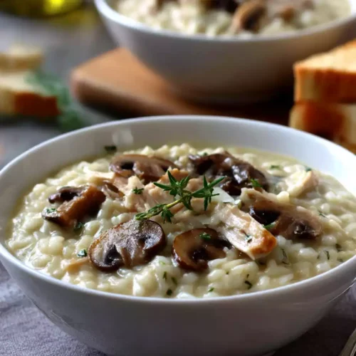 Chicken Rice and Mushroom Soup Recipe