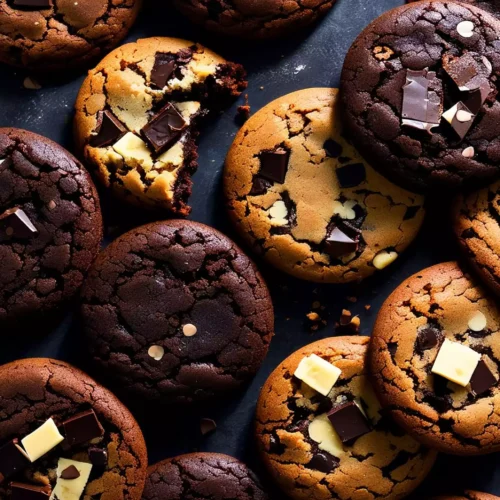Fudgy Chewy Brookies