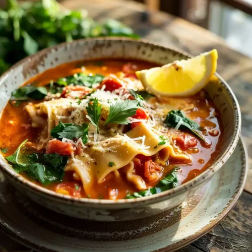 Lasagna Soup