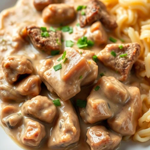 Stroganoff with Cream of Mushroom Soup – Easy, Hearty Comfort Food