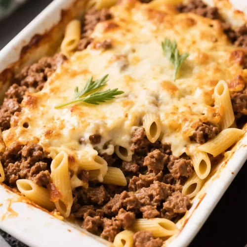 Ground Beef Pasta Bake