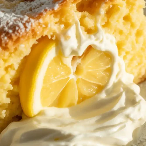 Lemon Dump Cake