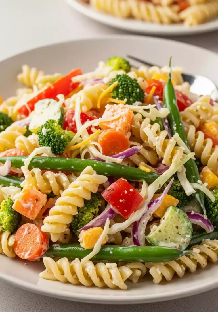 Creamy pasta salad